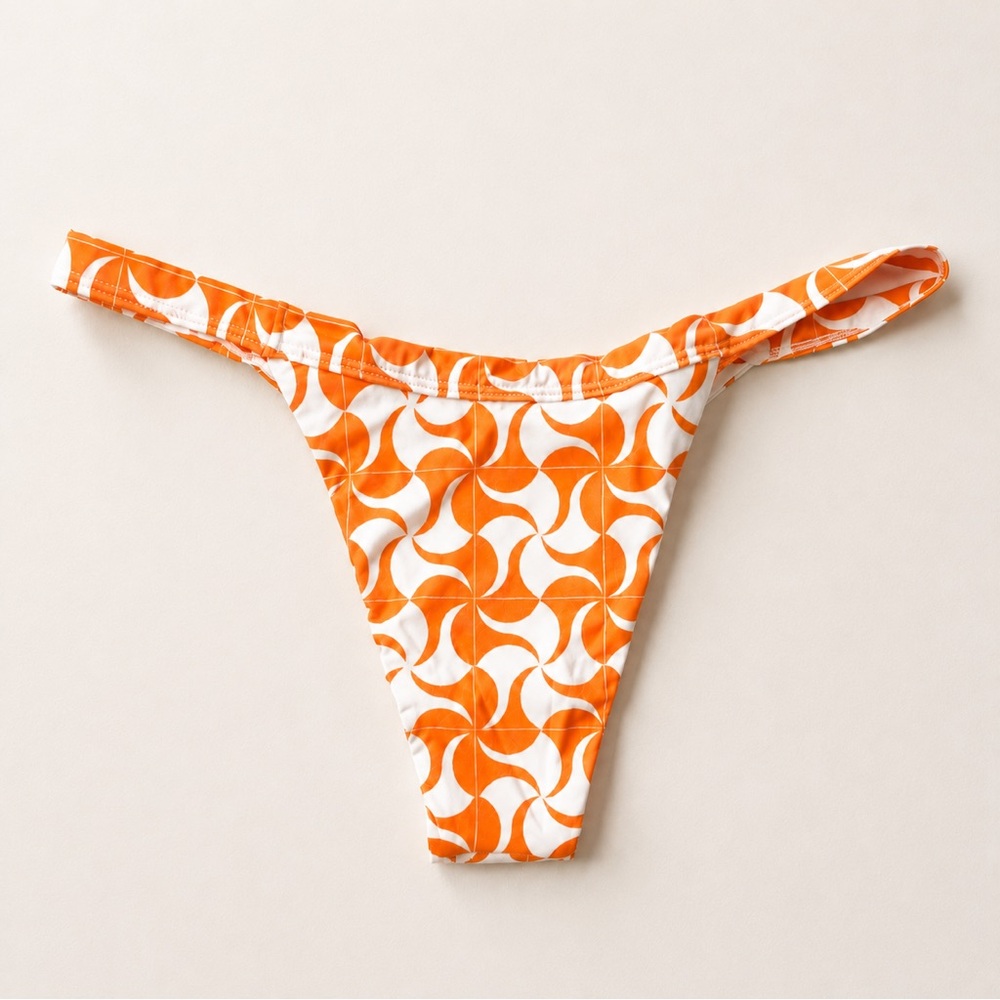 L*SPACE Camdyn Bikini Bottom Bitsy Tessellation Print